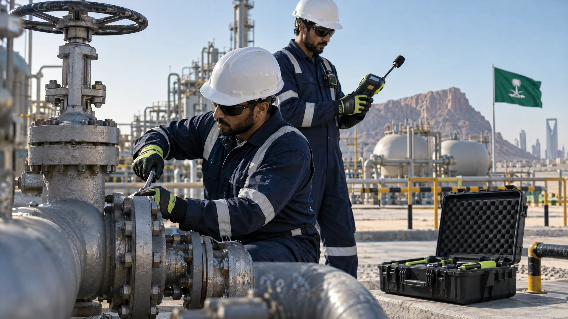 leak repair tracking and recheck workflow