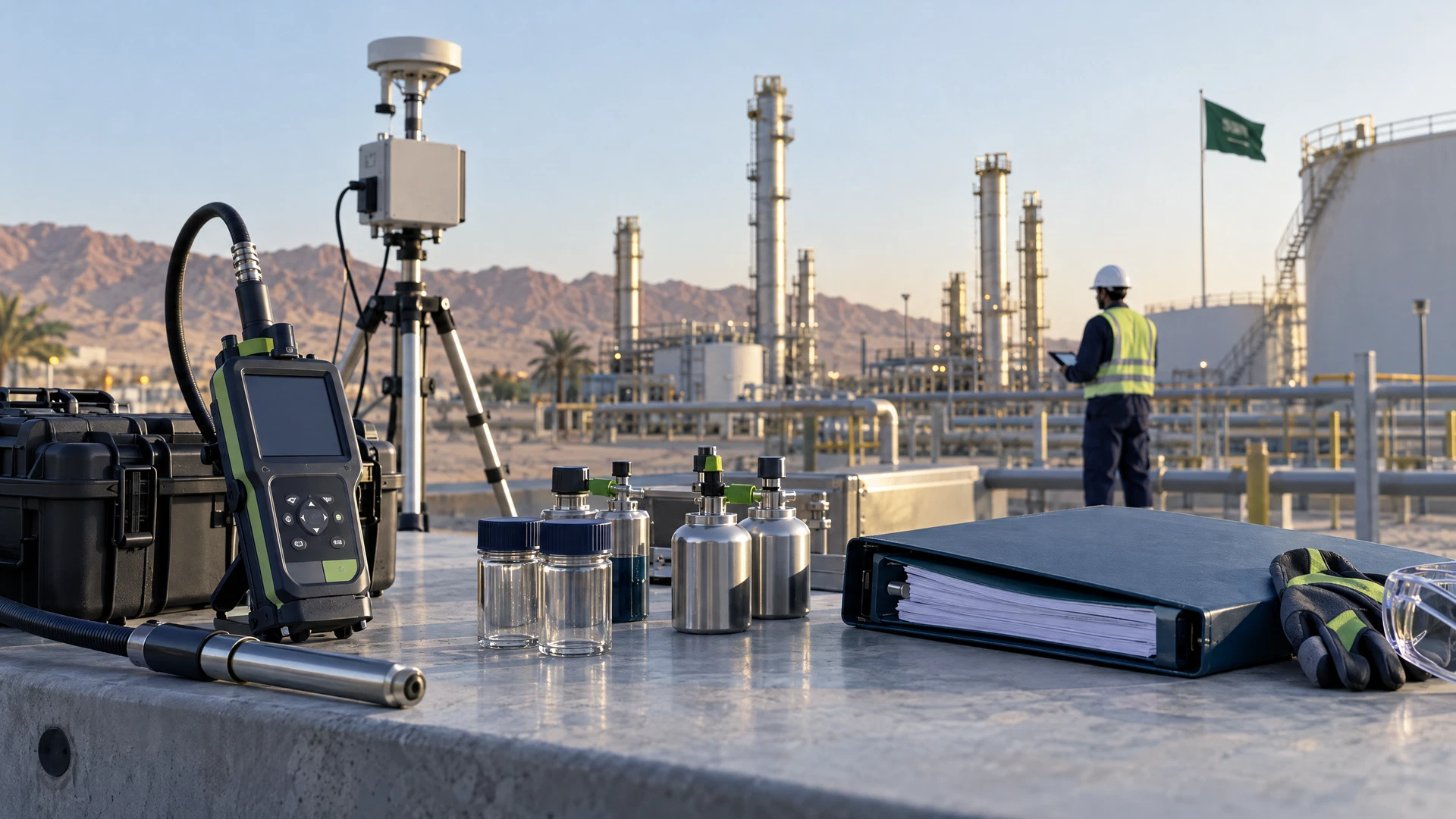 emissions measurement QA QC and traceability