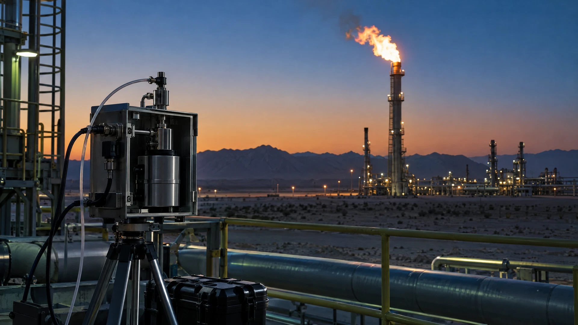 flare emissions sampling and performance measurement